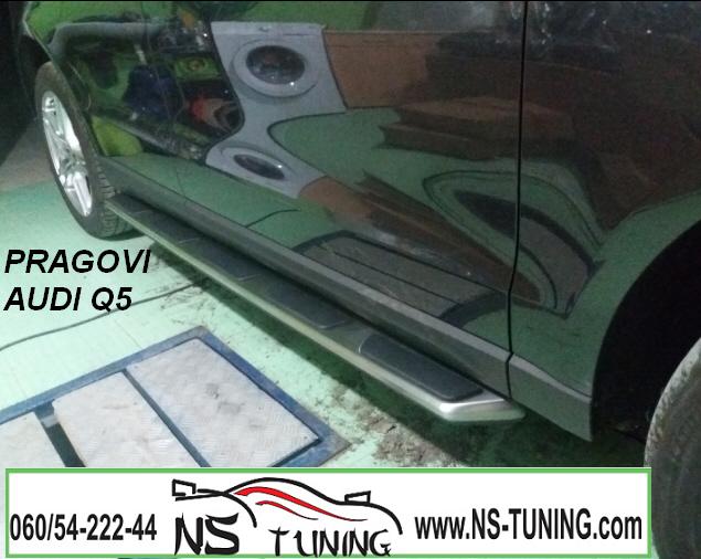 audi q5  stepenice pragovi bocni alu ugradnja novi sad